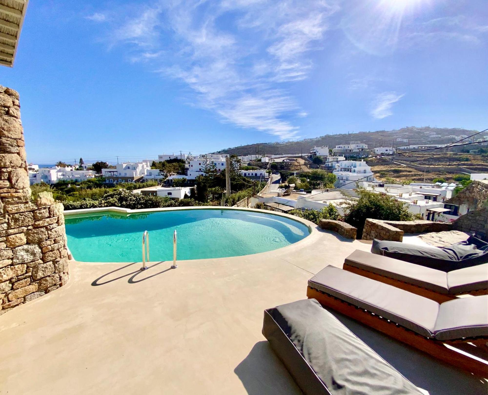 Breathtaking 6 Bed In Platis Gialos Eksteriør billede